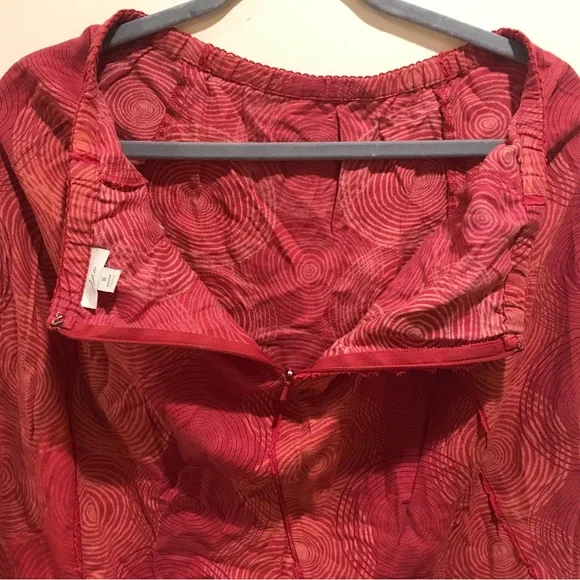 J Jill Pink Linen Skirt (PS) - Picture 6 of 8